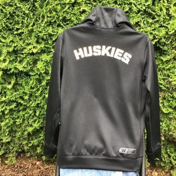Nike, University of Washington Huskies Zip Up Sz S - Picture 4 of 5